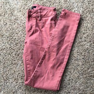 Pink colored jeans!